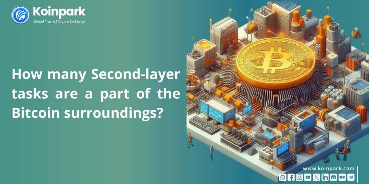 How many Second-layer tasks are a part of the Bitcoin surroundings?