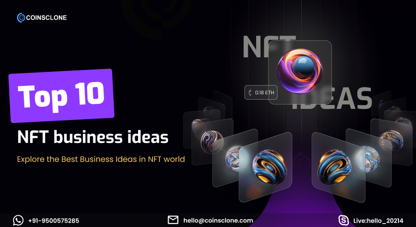 Top 10 Profitable NFT Business Ideas for Startups in 2024