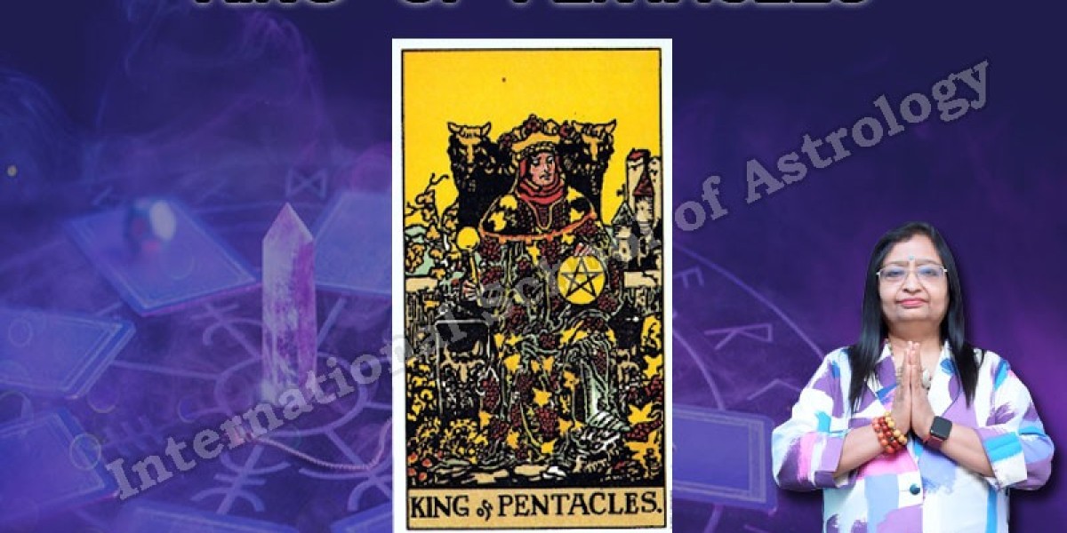 The King of Pentacles in Tarot by Acharya Neeru Garg – ISA Astrology School