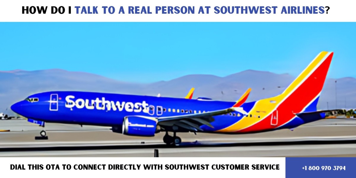 How do I talk to a real person at Southwest Airlines?