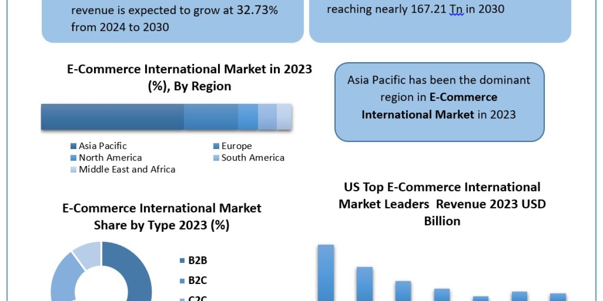 E-Commerce International Market Statistics, Competition Strategies, Key Players, Regional Analysis by Forecast to 2030