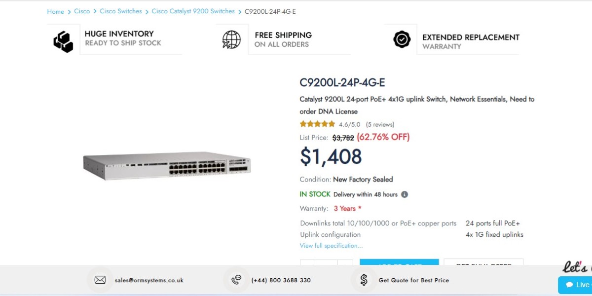 How C9200L-24P-4G-E Can Improve Your Bottom Line