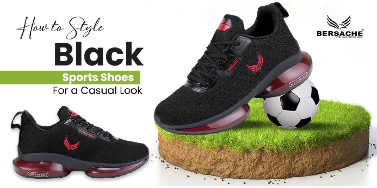 How to Style Black Sports Shoes for a Casual Look for Men