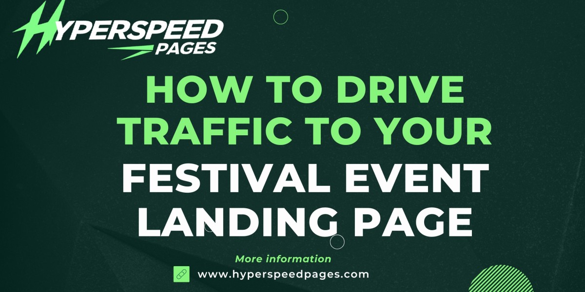 How to Drive Traffic to Your Festival Event Landing Page