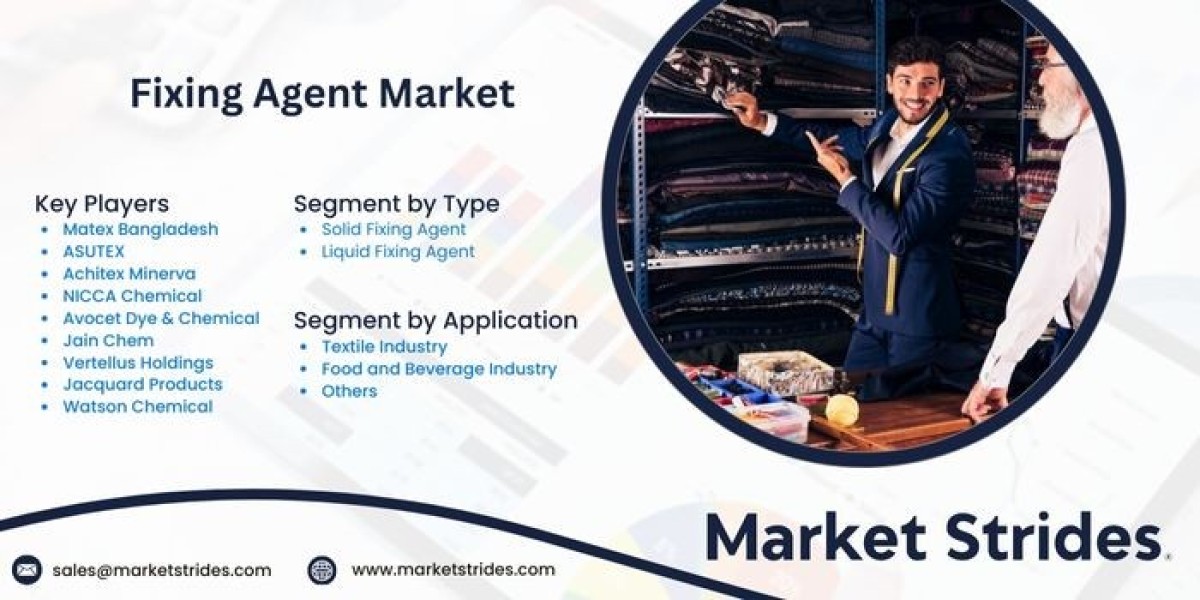 Fixing Agent Global Market Overview, Size, Share, Trend and Forecast to 2031 | Market Strides