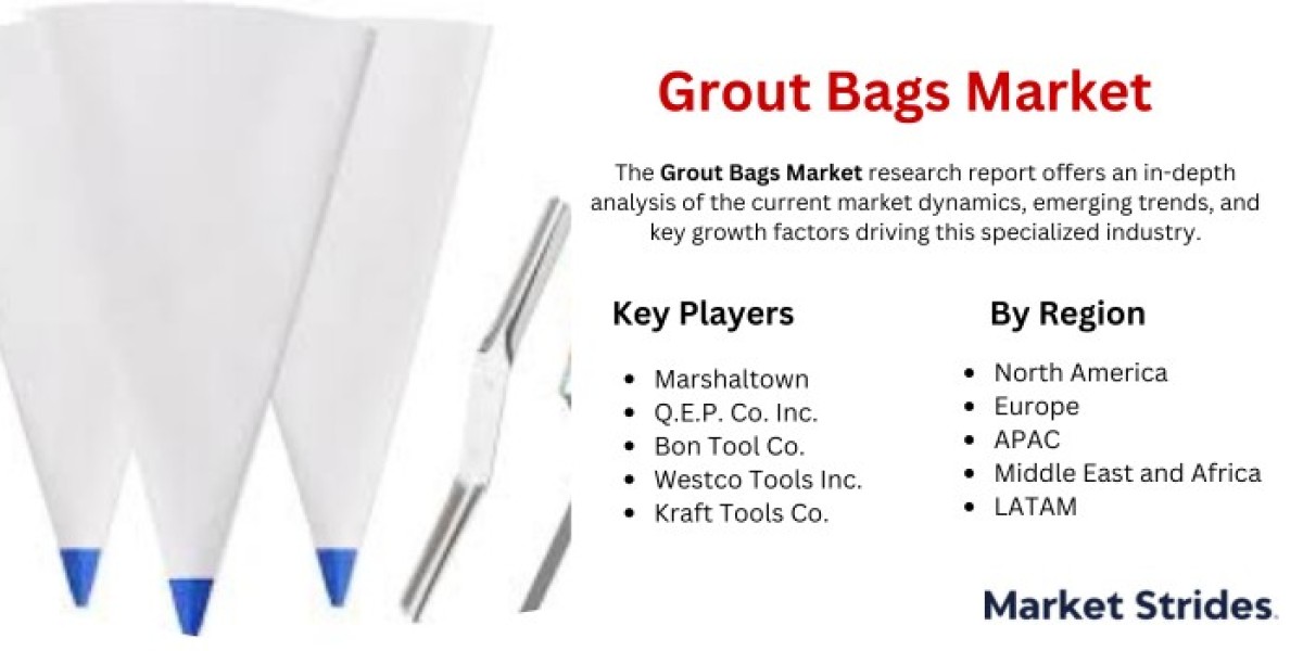 Grout Bags Market Future Trends, Developments, and Growth Opportunities 2024-2032