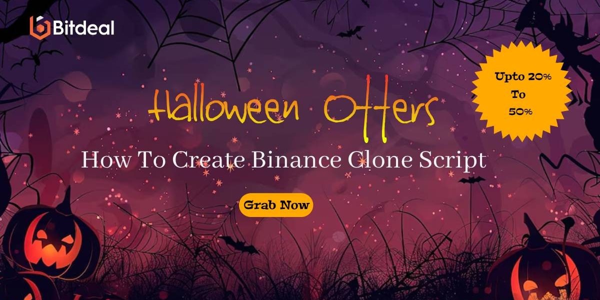 ?How To  Create Binance Clone Script  and Grab The Halloween offers - Bitdeal