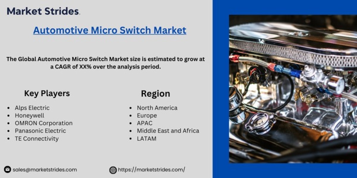 Automotive Micro Switch Industry: Growth and Forecast 2031 | Market Strides