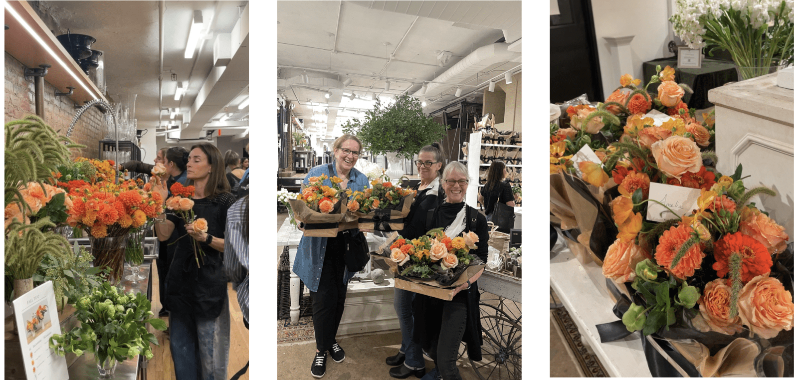 Falling in Love With Flowers: Our Fall Seasonal Design Workshop  | Élan Flowers