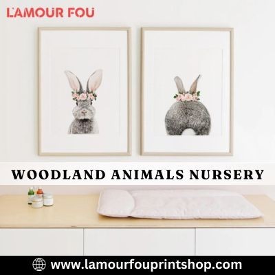 Woodland Animals Nursery - L'amour Fou Print Shop Profile Picture