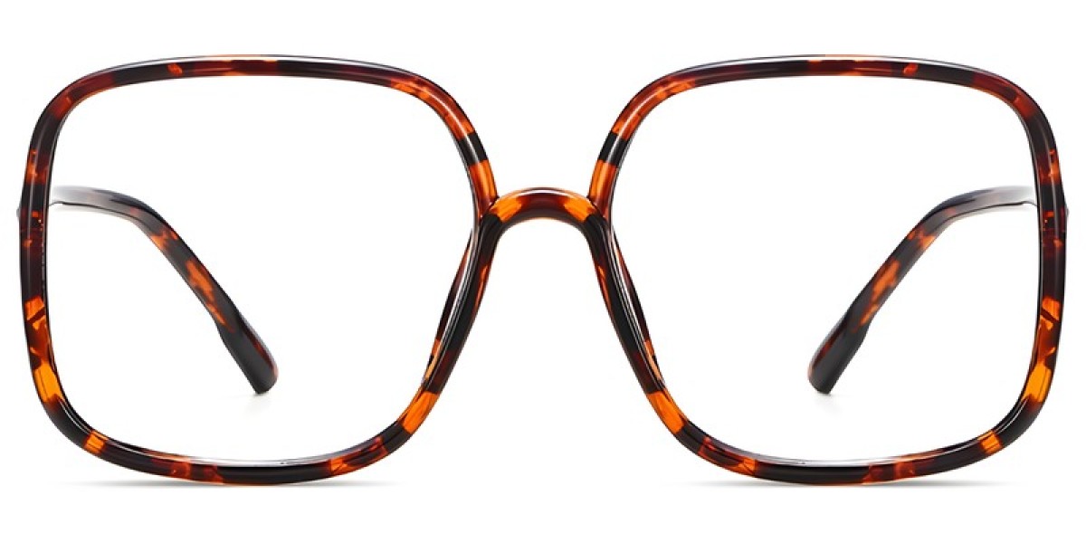 The Nose Pad Of The Plate Eyeglasses Frame Is Transparent And Colorless