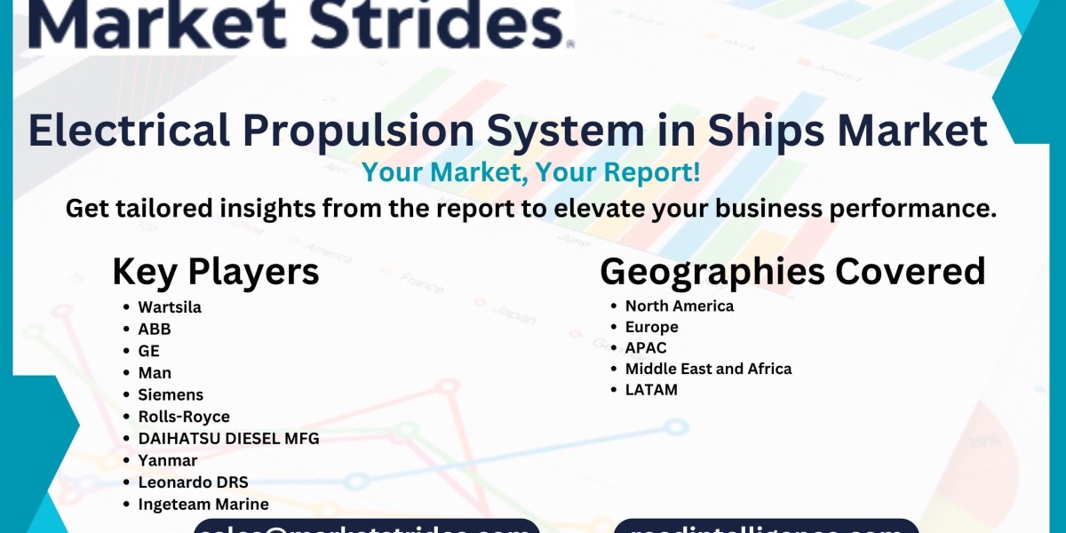 Electrical Propulsion System in Ships Market: Insights and Forecast to 2031 | Market Strides