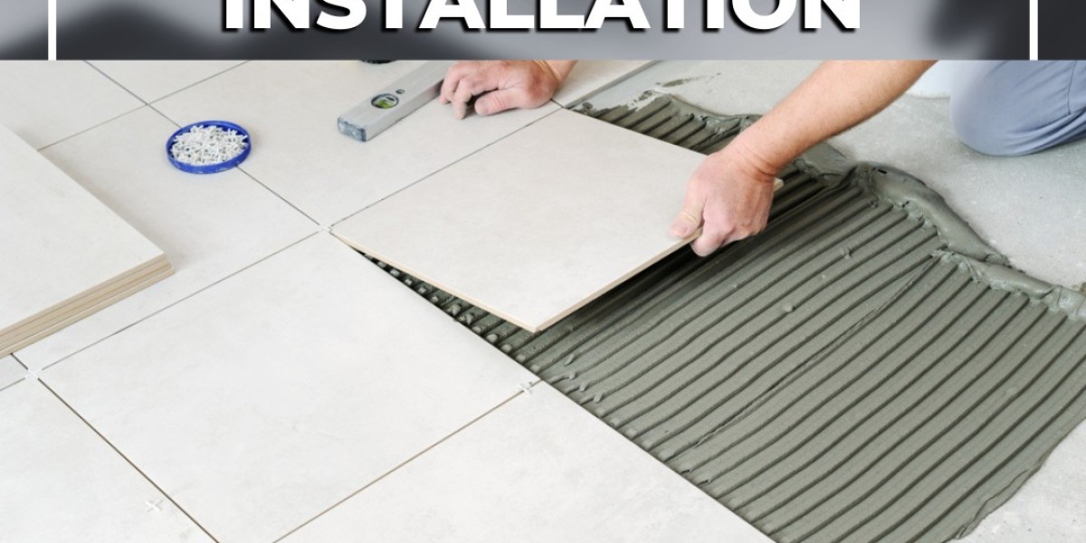 What services are included in tile installation?