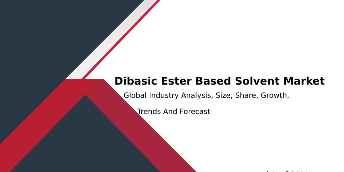 Analyzing Dibasic Ester Based Solvent Market Growth and Forecast 2032