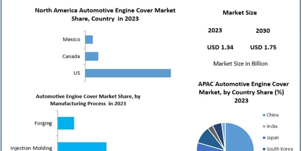 Automotive Engine Cover Market Valued at USD 1.34 Bn in 2023, Growing to USD 1.75 Bn