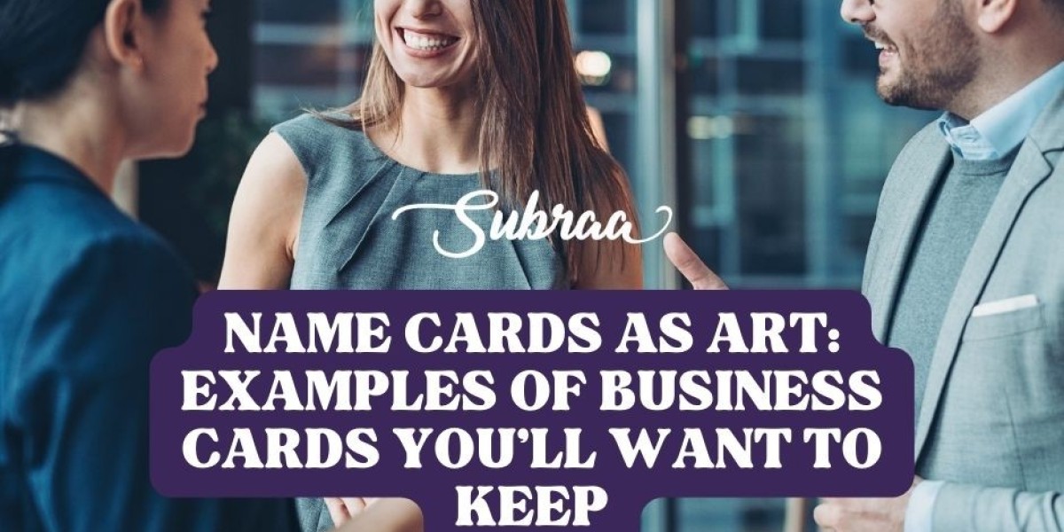 Innovative Business Card Designs That Make Lasting Impressions — Subraa