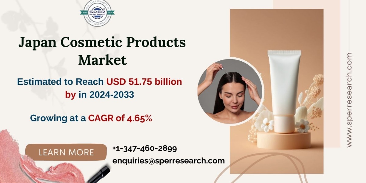 Japan Cosmetic Products Market is forecast to reach USD 51.75 billion by 2033 with a CAGR of 4.65%