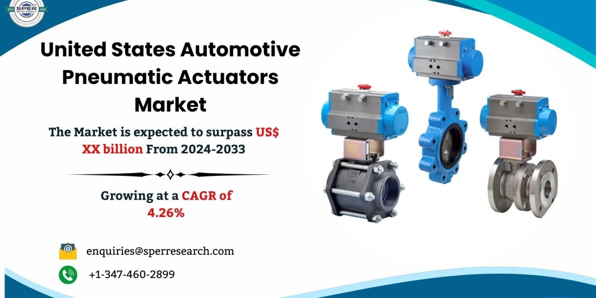 US Automotive Pneumatic Actuators Market Share, Size Trends, Growth, Forecast Analysis (2024-2033)