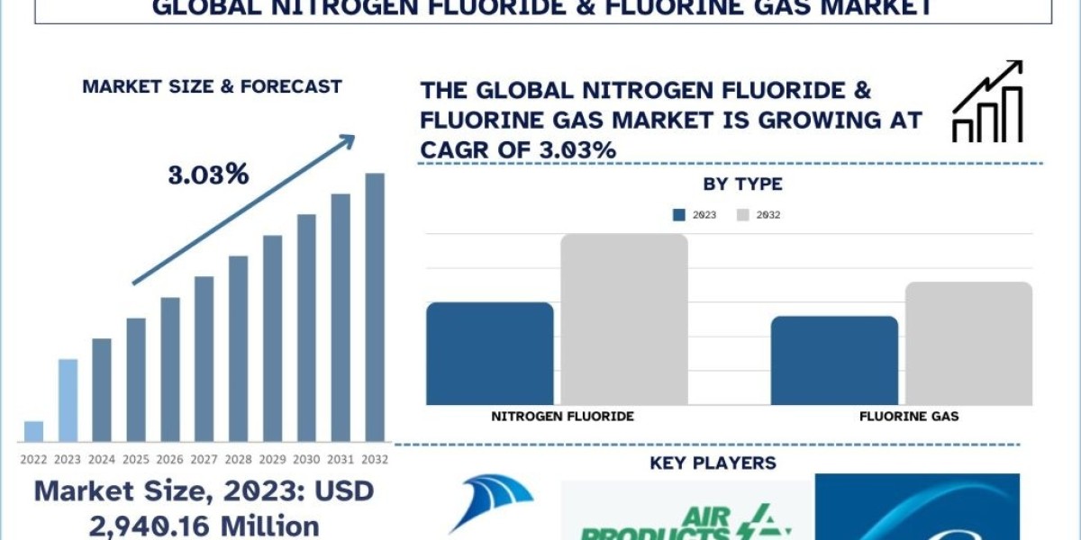 Nitrogen Trifluoride & Fluorine Gas Market Analysis by Size, Share, Growth, Trends, Opportunities and Forecast (2024