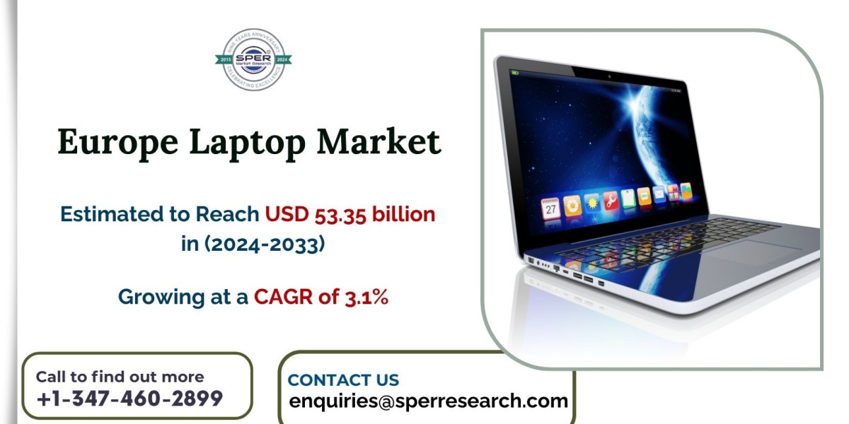 Europe Laptop Market Revenue, Growth, CAGR, Trends, and Opportunities 2033 by SPER Market Research