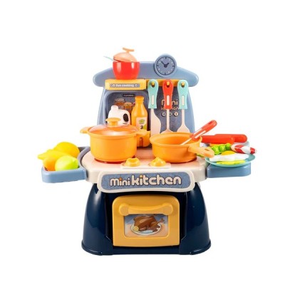 STEM Toys - Cooking Toys Mini Kitchen Set for kids 【Blue】 Profile Picture