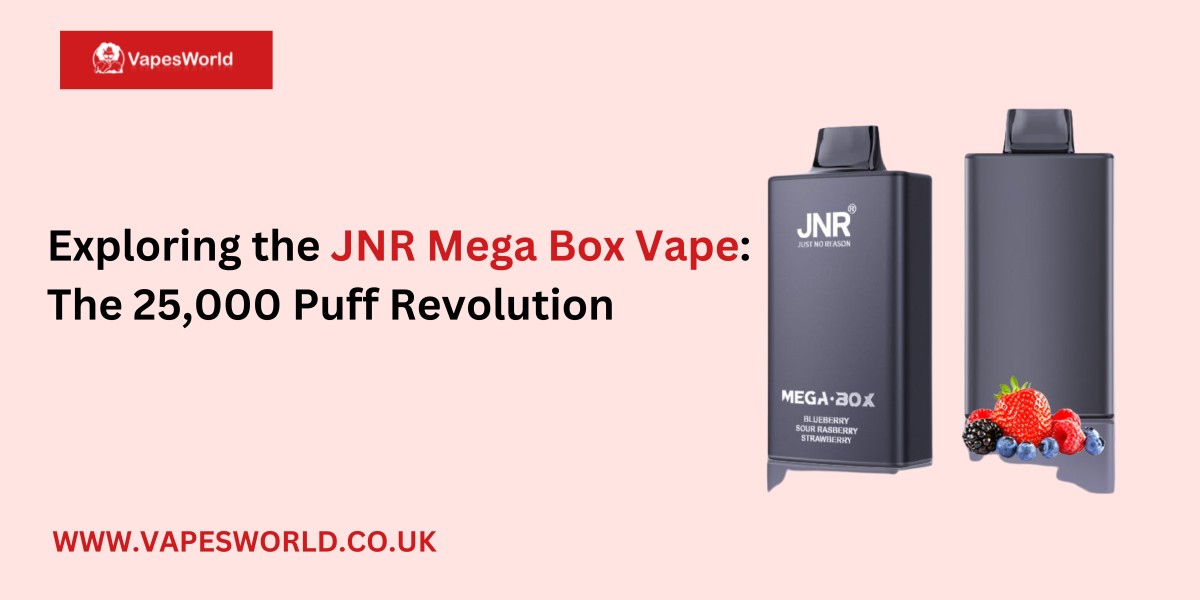 Exploring the JNR Mega Box Vape: The 25,000 Puff Revolution