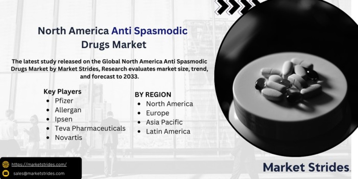 North America Anti-Spasmodic Drugs Market growth, with expert analysis & forecasts till 2033. Discover opportunities