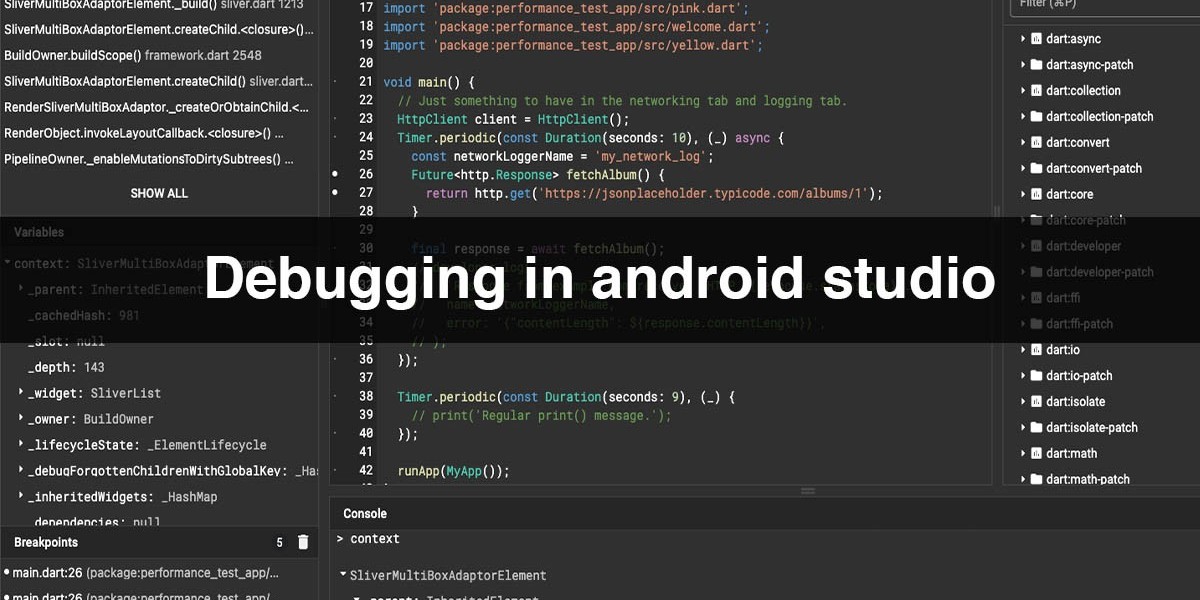 Debugging in Android Studio