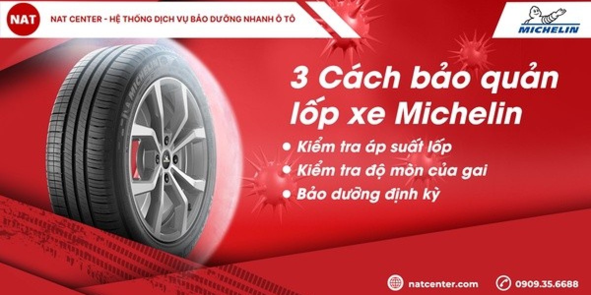 Thương hiệu vỏ xe michelin của NAT Center là cứu tinh của nhiều chủ xe