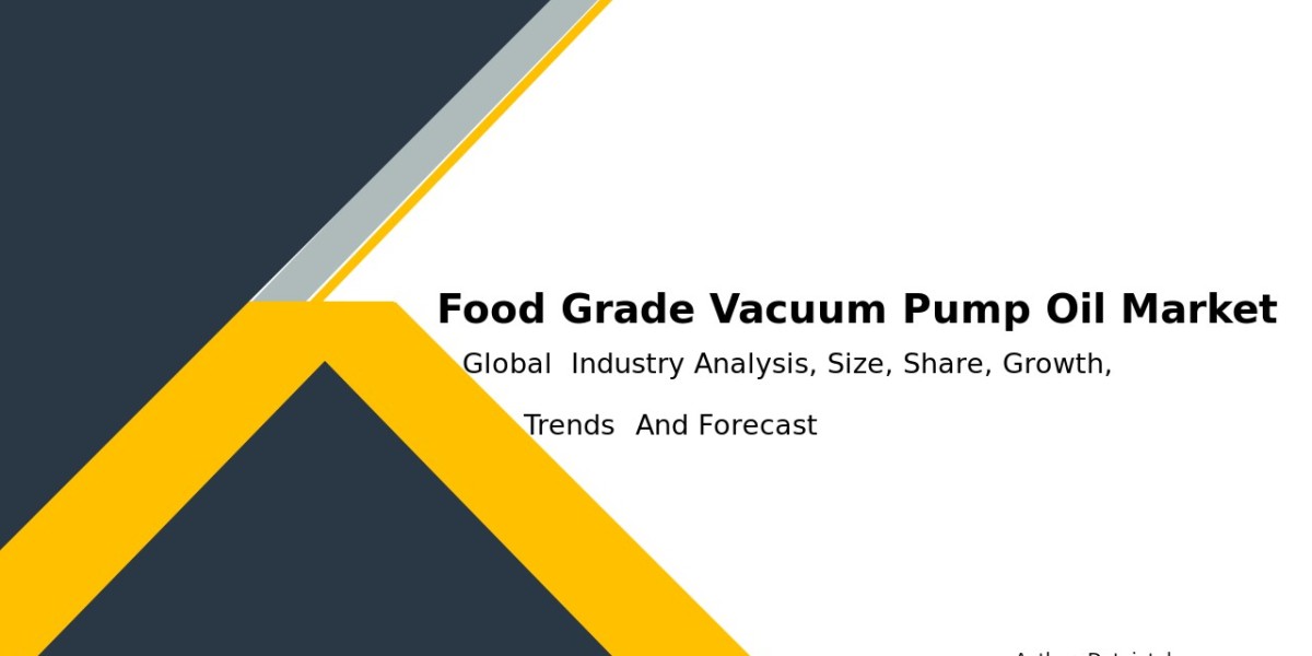 Exploring Key Trends in Food Grade Vacuum Pump Oil Market by 2032