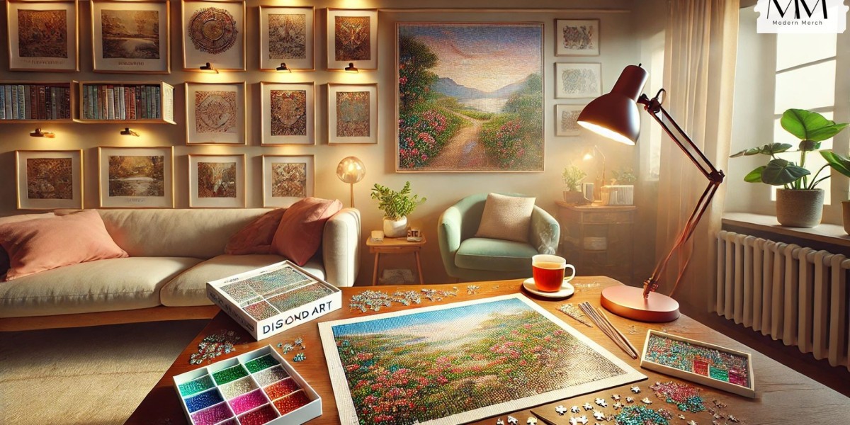 Elevate Your Leisure Time with Modern Merch: Jigsaw Puzzles and Diamond Art Kits