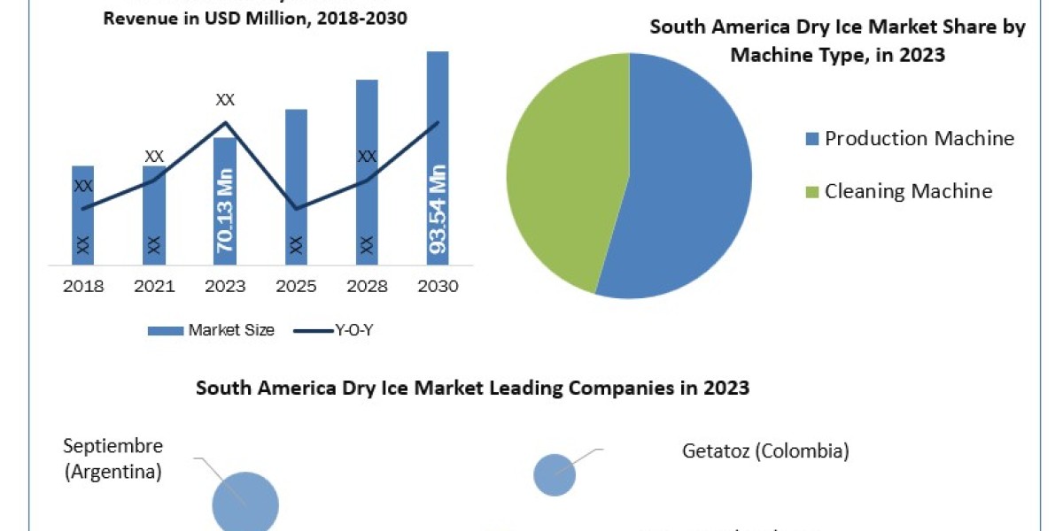 South America Dry Ice Market 	Statistical Spectrum: Exploring Segmentation, Outlook, and Market Trends | 2024-2030