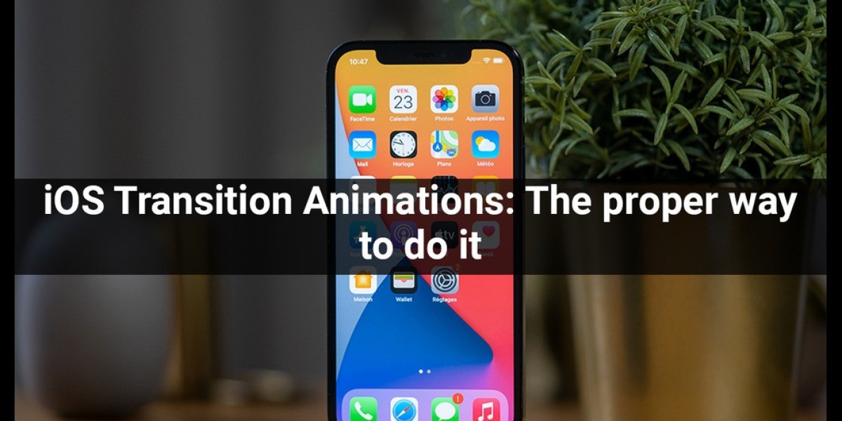 iOS Transition Animations: The proper way to do it