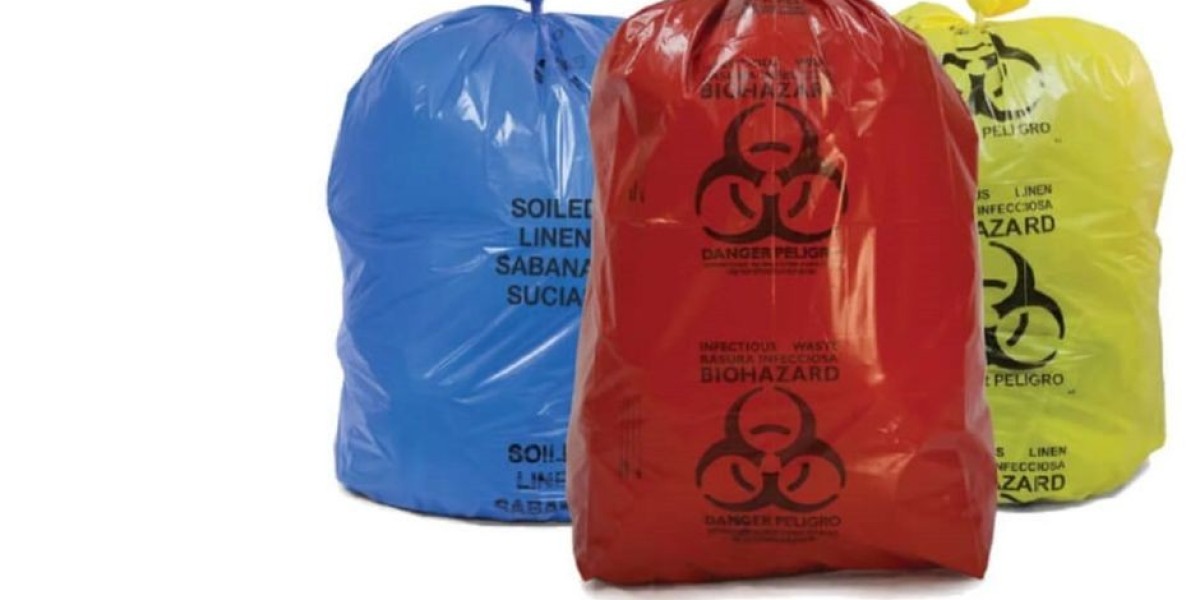 Color-Coded Biohazard Bags for Efficient Waste Management