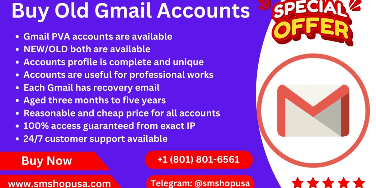 Buy Old Gmail Accounts | Bulk Aged Gmail for Business