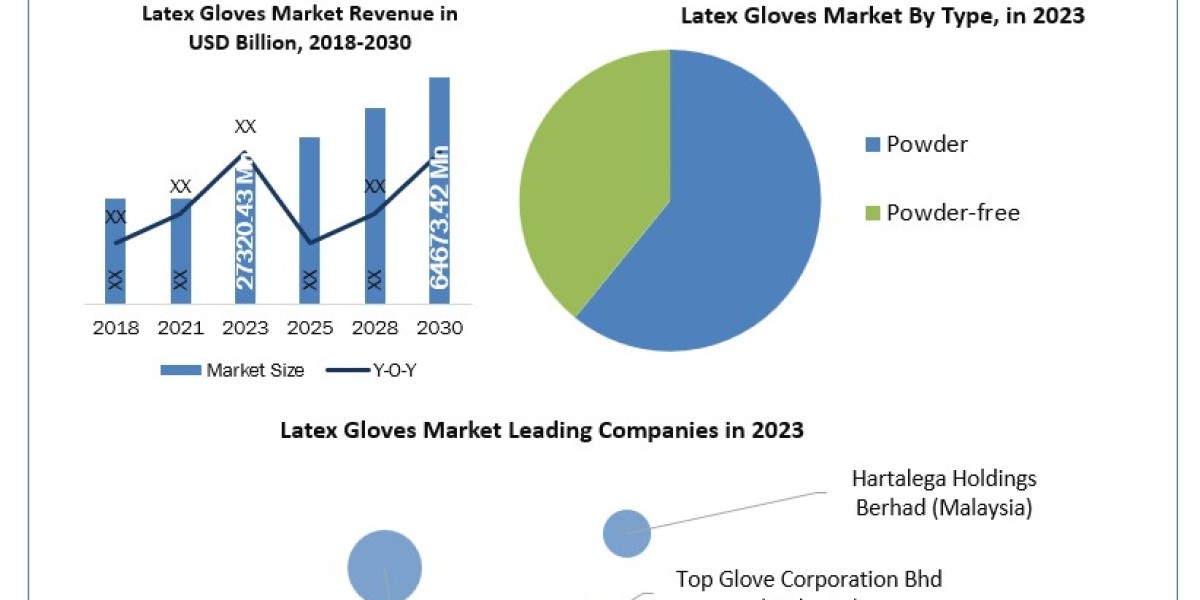 Latex Gloves Market 	Data Dimensions: Size, Share, Revenue, and Worth Statistics Overview | 2024-2030