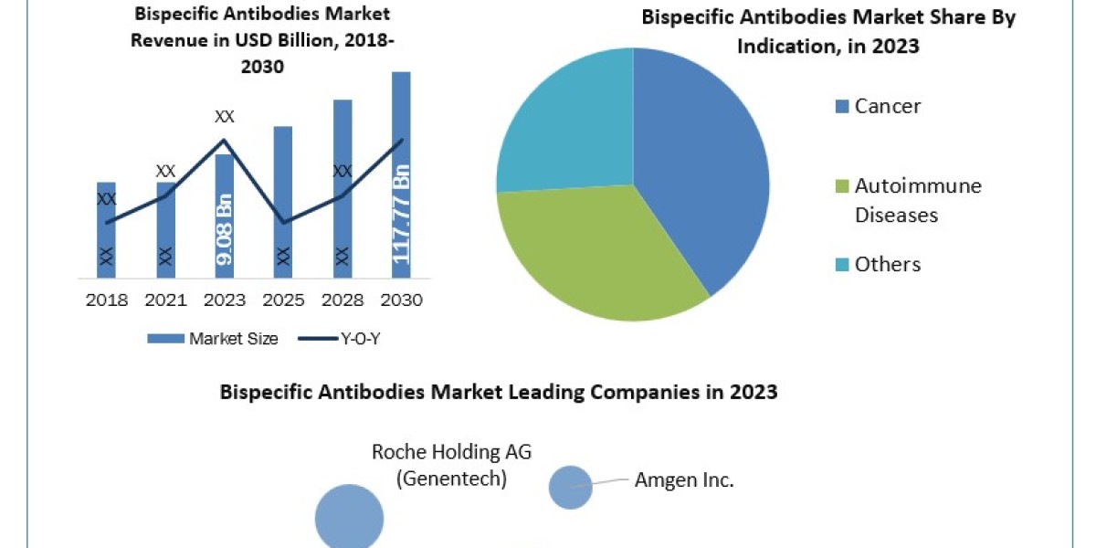 Bispecific Antibodies Market	Statistical Snapshot: Size, Share, Revenue, and Worth Statistics | 2024-2030