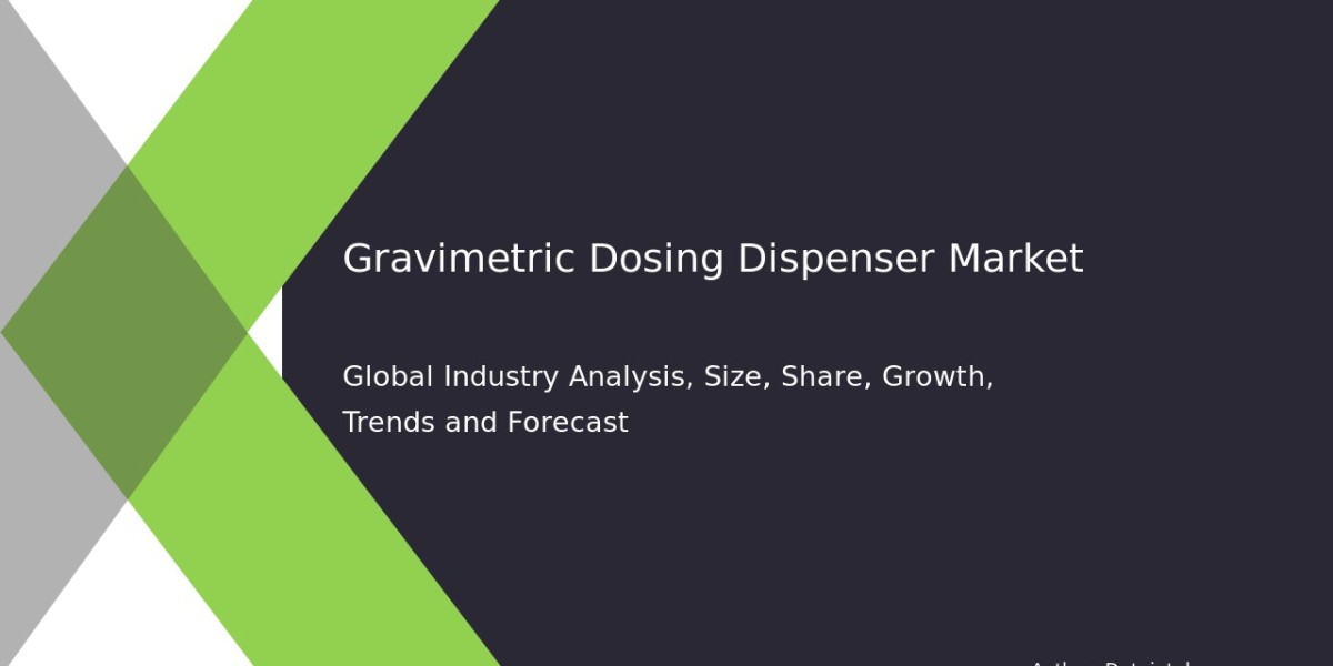 Gravimetric Dosing Dispenser Market Report: Forecast and Trends 2032