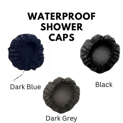 Adjustable Reusable Shower Caps - Plastic Bonnet Profile Picture