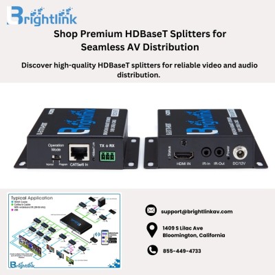 Shop Premium HDBaseT Splitters for Seamless AV Distribution Profile Picture