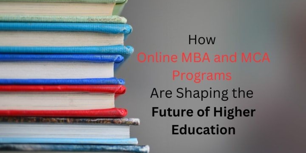 The Impact of Online MBA and MCA Courses on the Future of Education