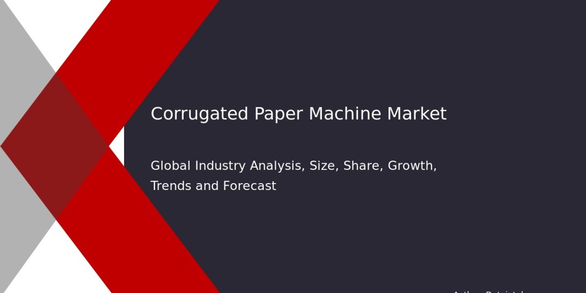 Corrugated Paper Machine Market Trends and Size Analysis 2032