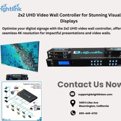 2x2 UHD Video Wall Controller for Stunning Visual Displays Profile Picture