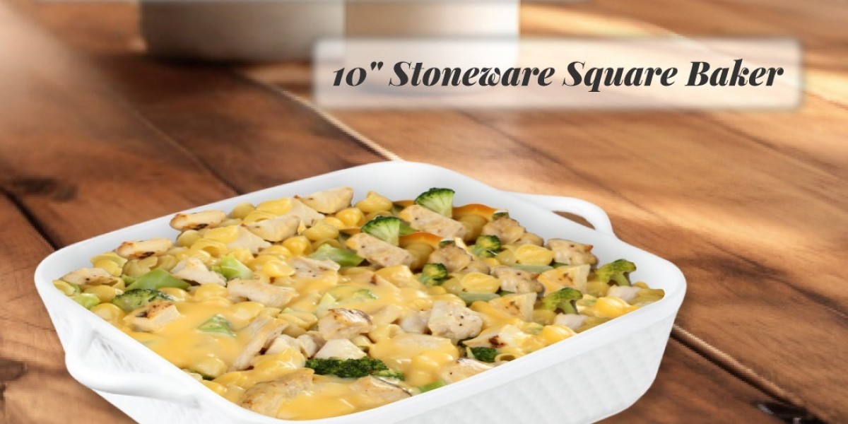 The Versatility and Elegance of the Le Regalo® 10″ Stoneware Square Baker