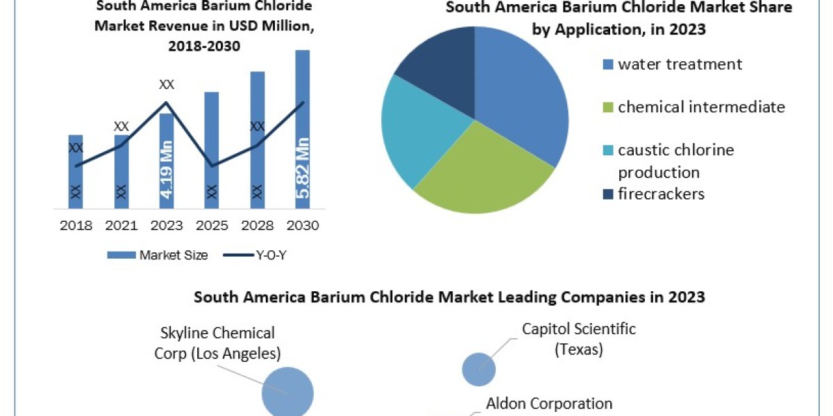 South America Barium Chloride Market Growth, Trends, Demand, Technology Progress, Company Overview Forecast to 2030