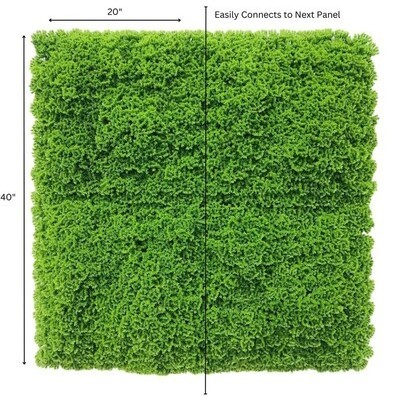 Faux Evergreen Moss Mat 40" x 20" 5.5 SQFT Profile Picture