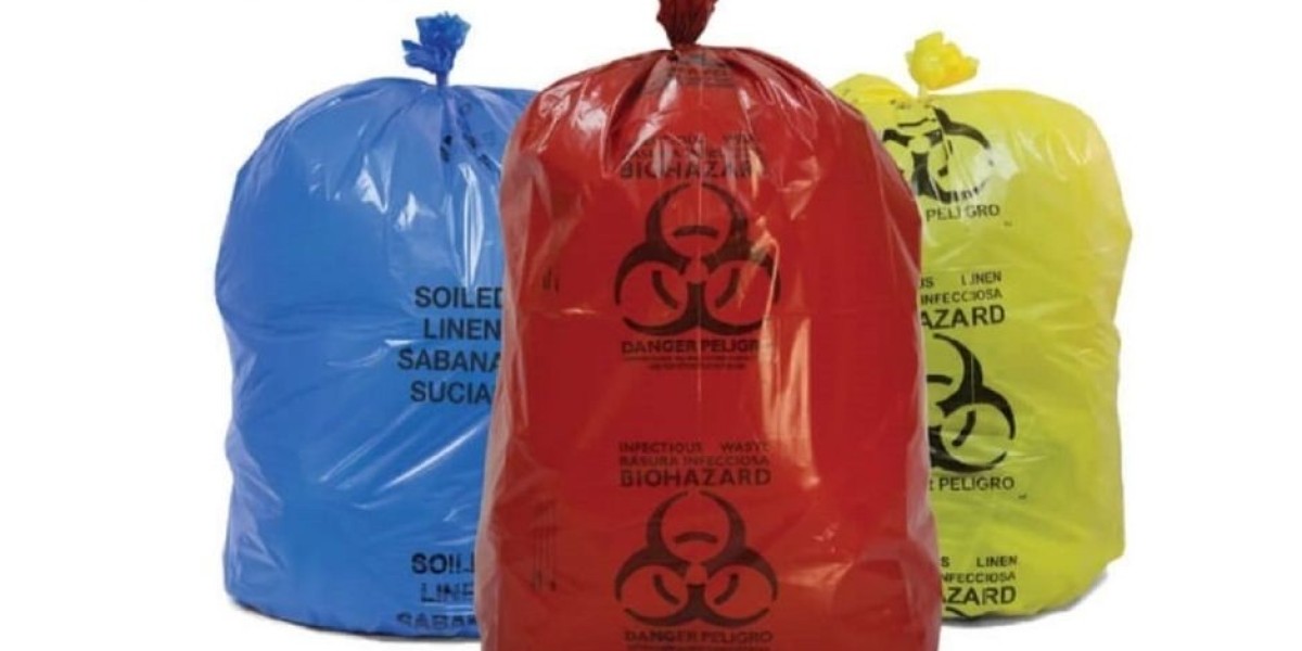 Durable Biohazard Bags for Medical and Lab Use