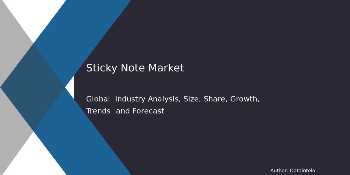 Sticky Note Market Report: Key Highlights and Insights 2032