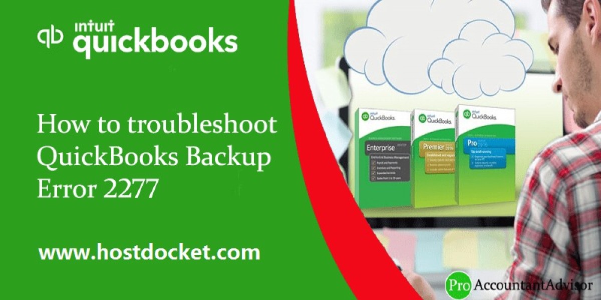 QuickBooks Backup Error 2277 - Causes and Troubleshooting