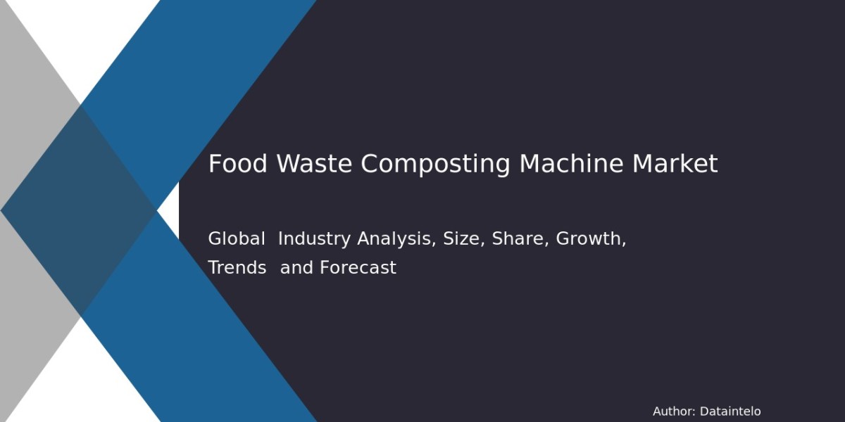 Food Waste Composting Machine Market Trends, Growth, and Forecast 2032